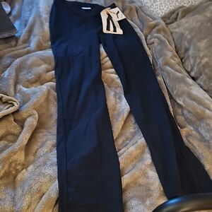 The Girls Deep Black Straight Leg Pants